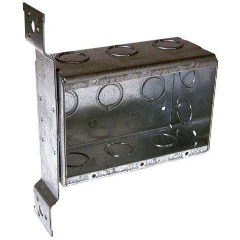 3 gang metal electric box|3 gang outlet box.